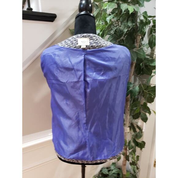 ECI Women Multi Rhinestone Lined Polyester Long Sleeve Casual Jacket Size Medium - Picture 9 of 14